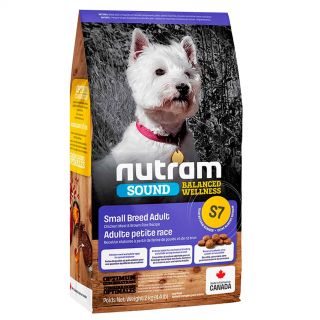 New S7 Nutram Sound Lamb Adult Dog