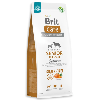 Brit Care Dog Grain-Free Senior & Light Salmon