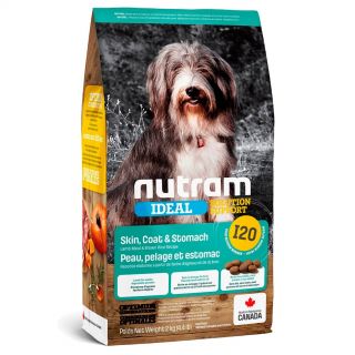 New I20 Nutram Ideal Sensitive Skin Coat & Stomach Dog