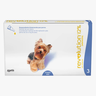 Revolution Adulto 12%  0.25 Ml (2.6 kg-5 kg)