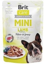 Brit Care Mini Lamb Fillets In Gravygr dogs pouch 85 gr