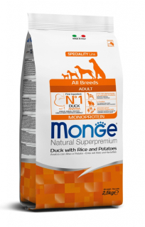 Monge Natural Adult Extra Small Salmon y Arroz x 2.5 Kg