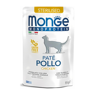 Monge Natural Adult Monoprotein Sterilised Pollo x 85 Gr