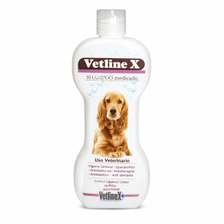Vetline X Shampoo Medicado 300 Ml