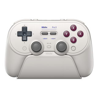 8BitDo Mando Pro3 Bluetooth para Switch 1 y 2, PC, Apple, Android