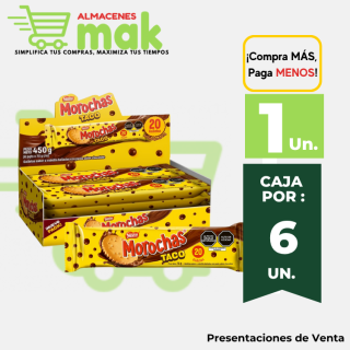 Galleta MOROCHAS Taco Bolsa 75g.