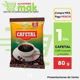 Café CAFETAL Selecto 80gr