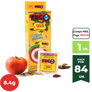 Condimento Tuco SIBARITA Sobre x 8.4 g.