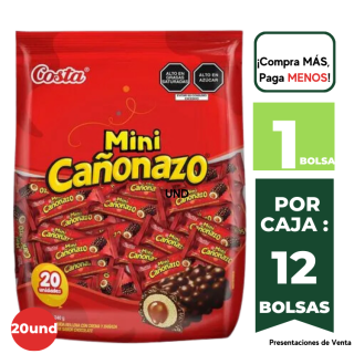 MINI CAÑONAZO COSTA BOLSA 240G.