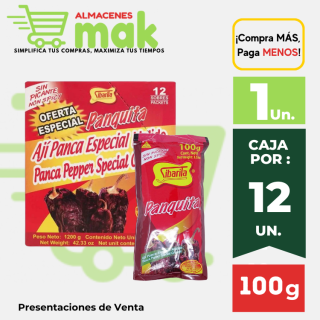 Panquita SIBARITA Sobre x 100 g.