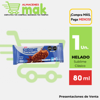 Helados D'ONOFRIO Sublime Bolsa 80 ml