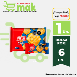 Galleta Soda FIELD Paquete 6 und.