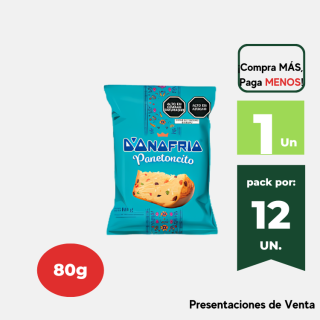 Paneton DONOFRIO Bolsa 80g
