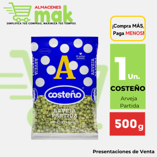 Arveja Verde COSTEÑO 500g.