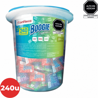 Goma de Mascar BOOGIE Surtido Taper 240 Un.
