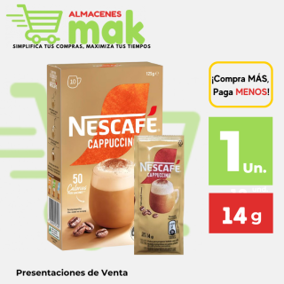 Café Cappuccino NESCAFÉ Gold 14gr