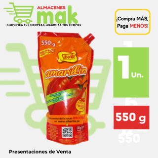 Amarillin SIBARITA Doypack 550gr.