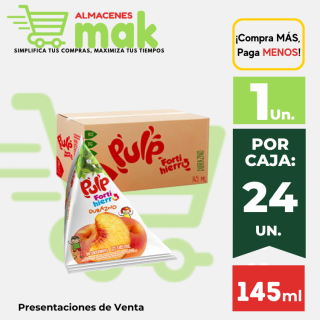 Bebida PULP Durazno Caja 145ml.