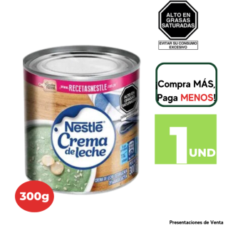 CREMA DE LECHE NESTLE LATA 300GR