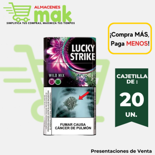 Cigarro LUCKY STRIKE Wild Mix Caja 20un.