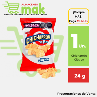 Chicharrón By JACKS Clásico Bolsa 24g