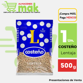Lenteja COSTEÑO 500g.