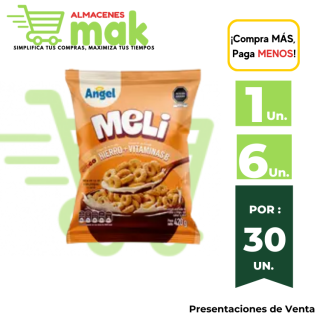 Cereal Aritos de Miel ÁNGEL Meli Bolsa 135g.