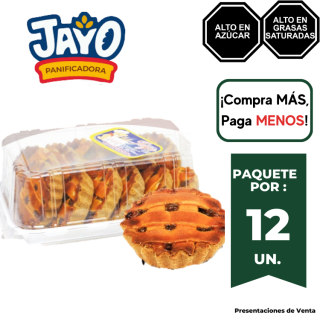 Pie de Manzana JAYO x12und.