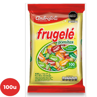 Gomas Frugele AMBROSOLI  Bolsa 100 und .