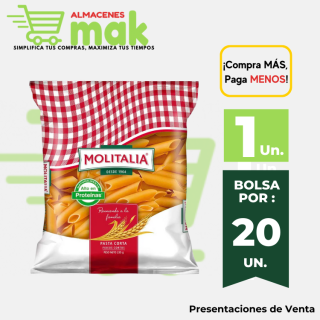Fideos Canuto MOLITALIA Bolsa 235g.