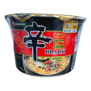 SOP BOWL SHIN RAMYUN BLACK NONGSHIM 101GR CJA*12