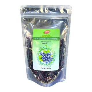 TE ARANDANO AZUL CON MENTA 125 GR CJ*50 COPON