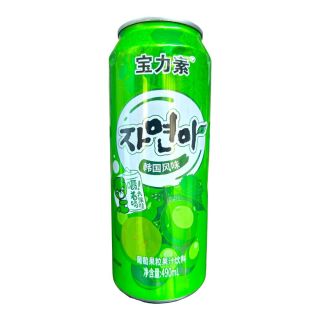 BEBIDA FRUTADA DE UVA 490ML BAOLISU CJA*15