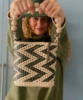 Canasta zigzag