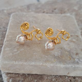 ARETE TOPO MONO NAZCA CON PERLA