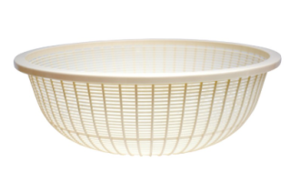 Escurridor grande de 46cm de diámetro y alto 16cm para lavar y escurrir las semillas