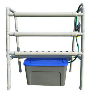 Hidrohuerto Pared Familiar 3 para 50 plantas diseñado para espacio pequeño