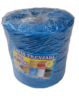 Rafia Trenzada Retorcida cono 750g para entutorar