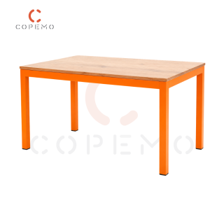 MESA METAL MADERA PARA INICIAL