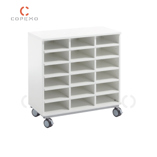 MUEBLE BAJO COPEMO 18 CASILLAS WHITE