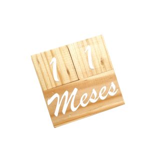 3 Cubos de Meses y Años