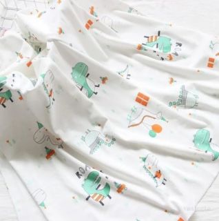 Muselina - Dinosaurios