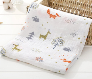 Muselina - Animalitos del Bosque