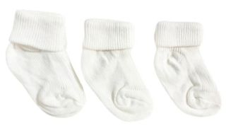 Pack 3 Pares de Medias unisex - blanco, blanco y blanco