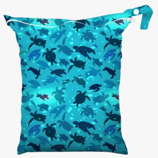 Wet Bag Bolsa pañalera - Diseño Tortugas