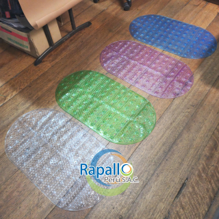 Piso Antideslizante Silicona 37x67cm aprox