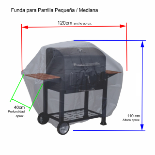 Cobertor Impermeable para Parrilla Mediana