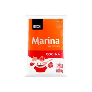 SAL MARINA EMSAL COCINA BOLSA X 1KG