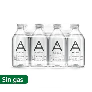 Agua Sin gas Andea Botella Vidrio 330 ml Pqte. 15 Und.