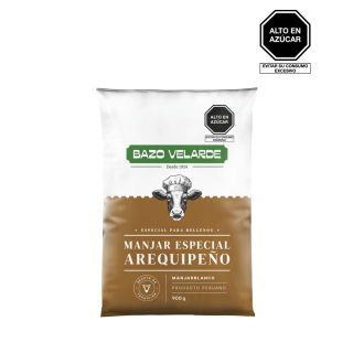MANJAR ESPECIAL AREQUIPEÑO BAZO VELARDE BOLSA 900G